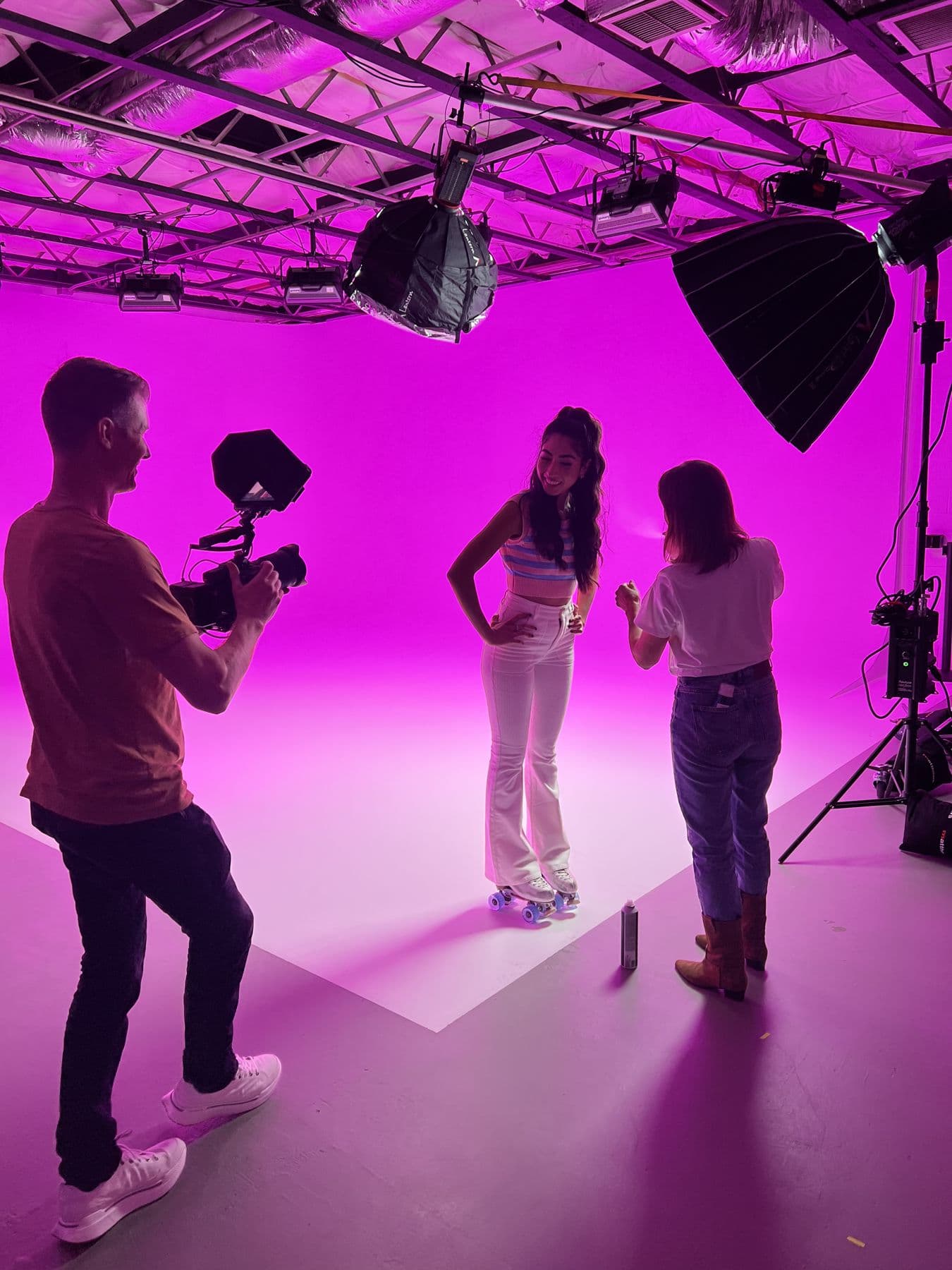 Work shot at Summit Studios